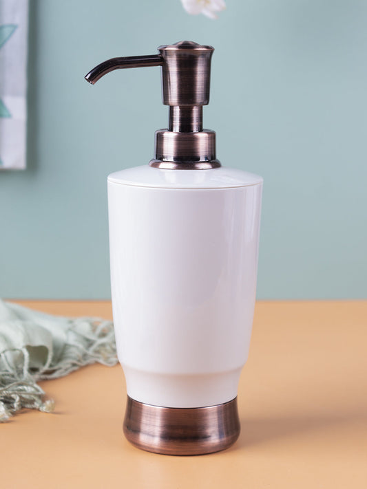 VON CASA Bronze Finish Base Soap Dispenser - 250 mL