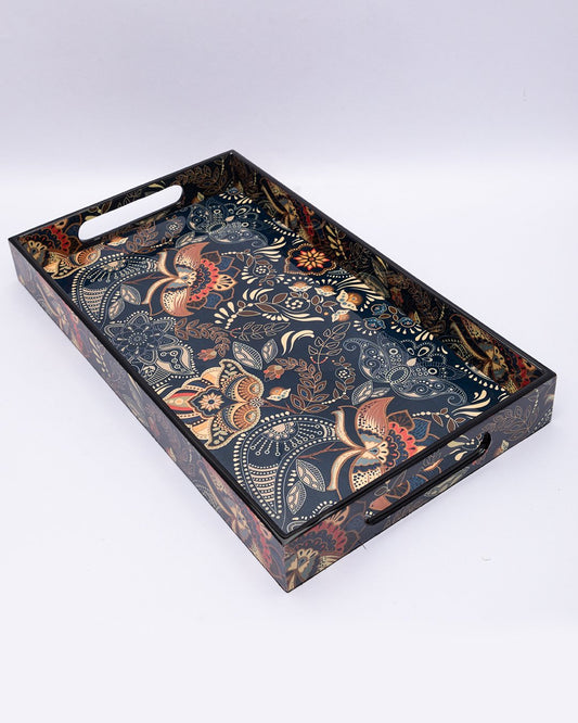 Tray, Small, Light Brown, MDF