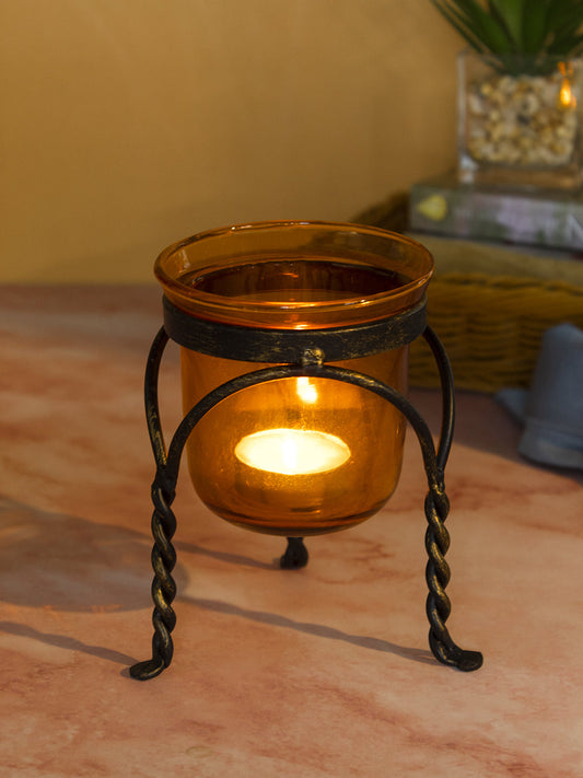 VON CASA Votive Candle Holder With Metal Stand