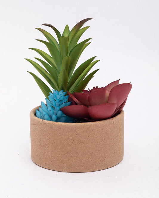 VON CASA VON CASA Artificial Flower with Pot, Multicolour, Plastic & Paper - Von Casa