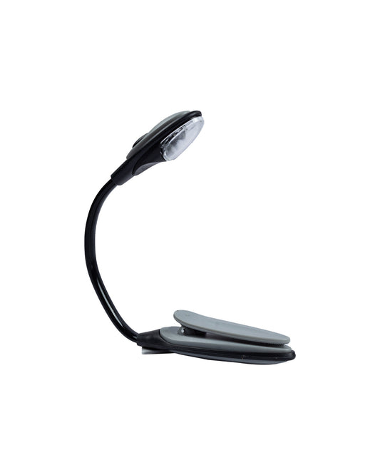 VON CASA Clip Reading Light, Plastic, Black