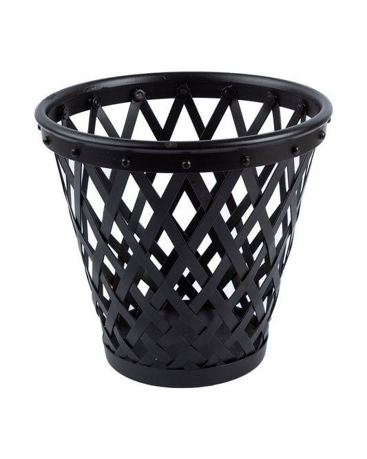 VON CASA Floor Planter, Black, Mild Steel