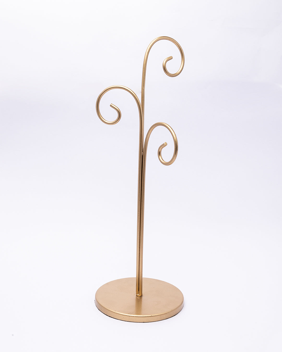 VON CASA 3 T-Light Candle Holder, Red Hanging Votive, Gold Finish, Mild Steel