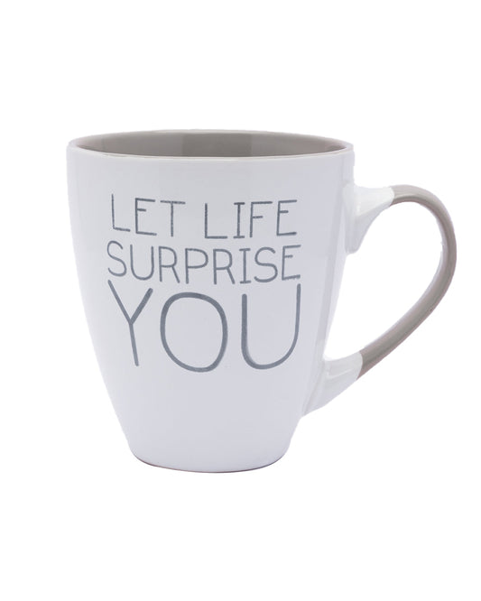 VON CASA Classic Quotation Coffee Mug - 550 mL
