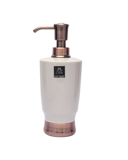 VON CASA Bronze Finish Base Soap Dispenser - 250 mL
