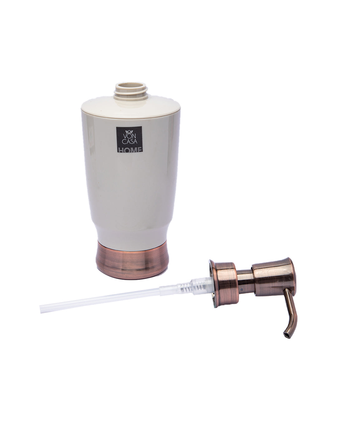 VON CASA Bronze Finish Base Soap Dispenser - 250 mL