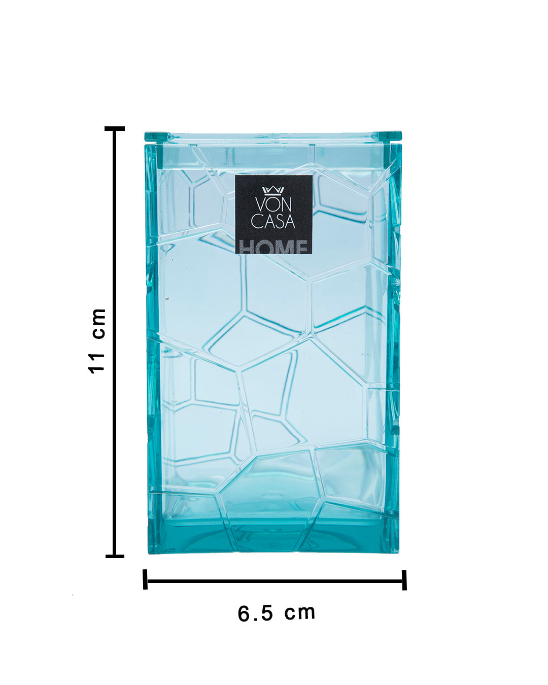 VON CASA Acrylic Toothbrush Holder