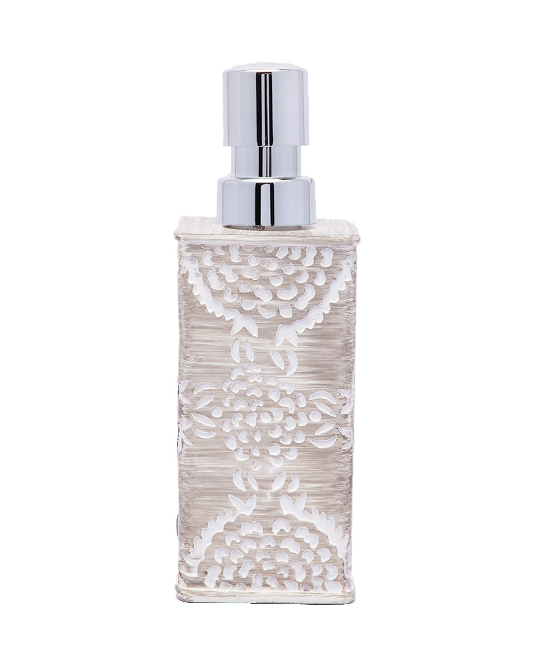 VON CASA Traditional Engraved Design Liquid Soap Dispenser- 300 mL