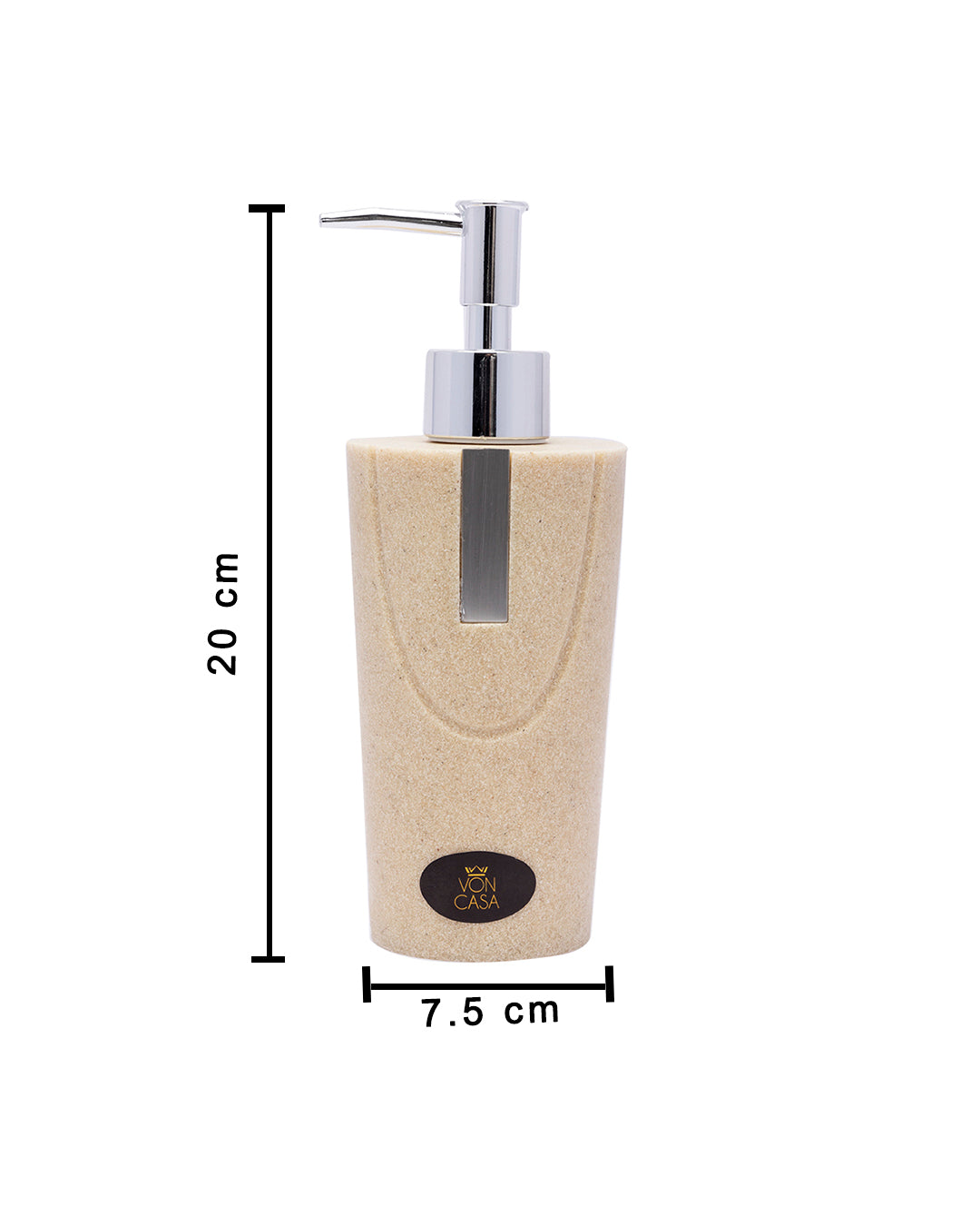 VON CASA Traditional Engraved Soap Dispenser - 300 mL