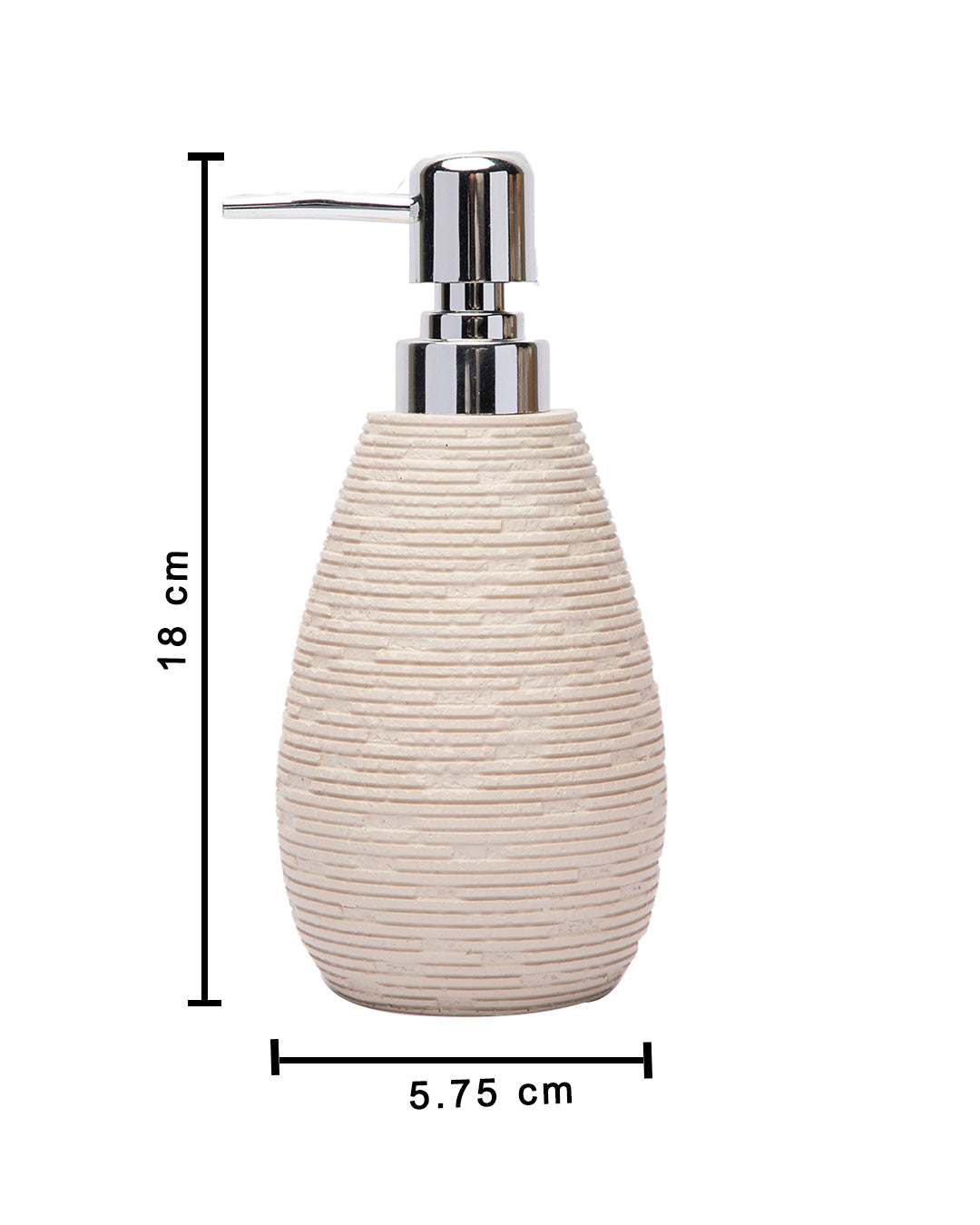 VON CASA Brick Raw Stone Soap Dispenser