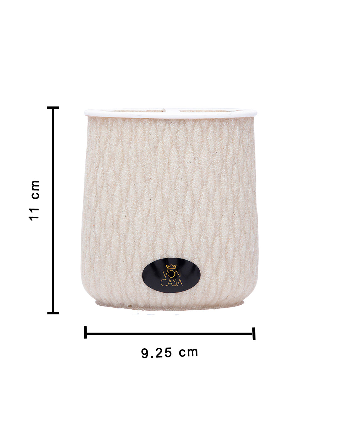 VON CASA Stone Age Toothbrush Holder