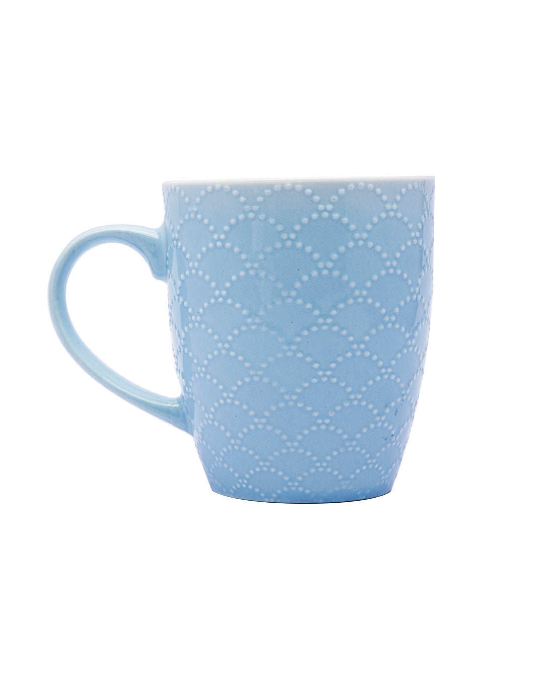 VON CASA Honey Embossed Tea & Coffee Mug - Set of 4, 24mL