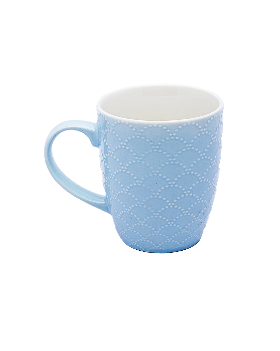 VON CASA Honey Embossed Tea & Coffee Mug - Set of 4, 24mL