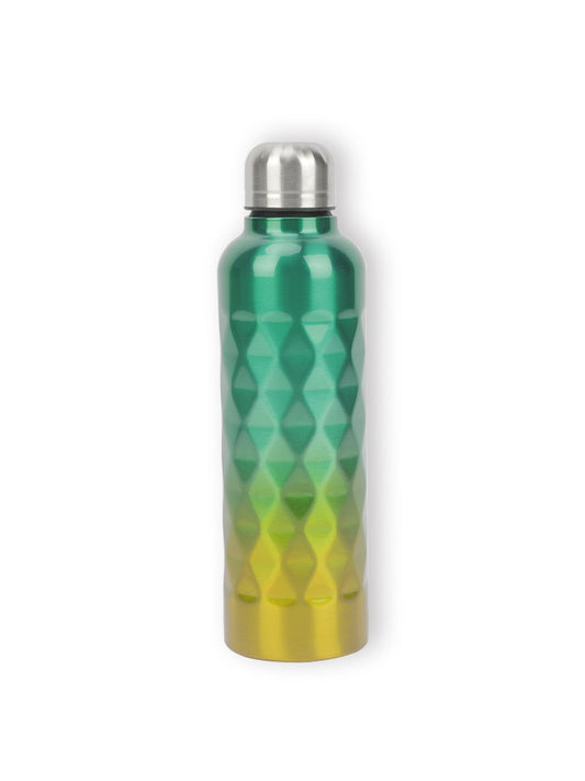 VON CASA 750Ml Gradient Color Stainless Steel Water Bottles - Green