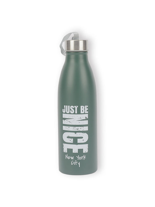 VON CASA 750Ml Stainless Steel Water Bottles With Rope - Teal Green
