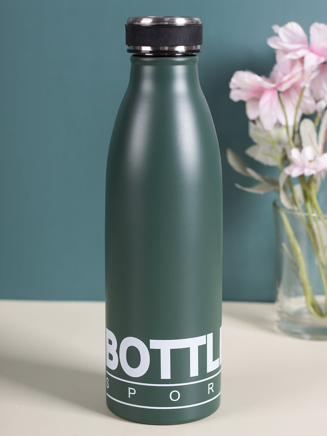 VON CASA 750Ml Top Stainless Steel Water Bottles - Teal Green