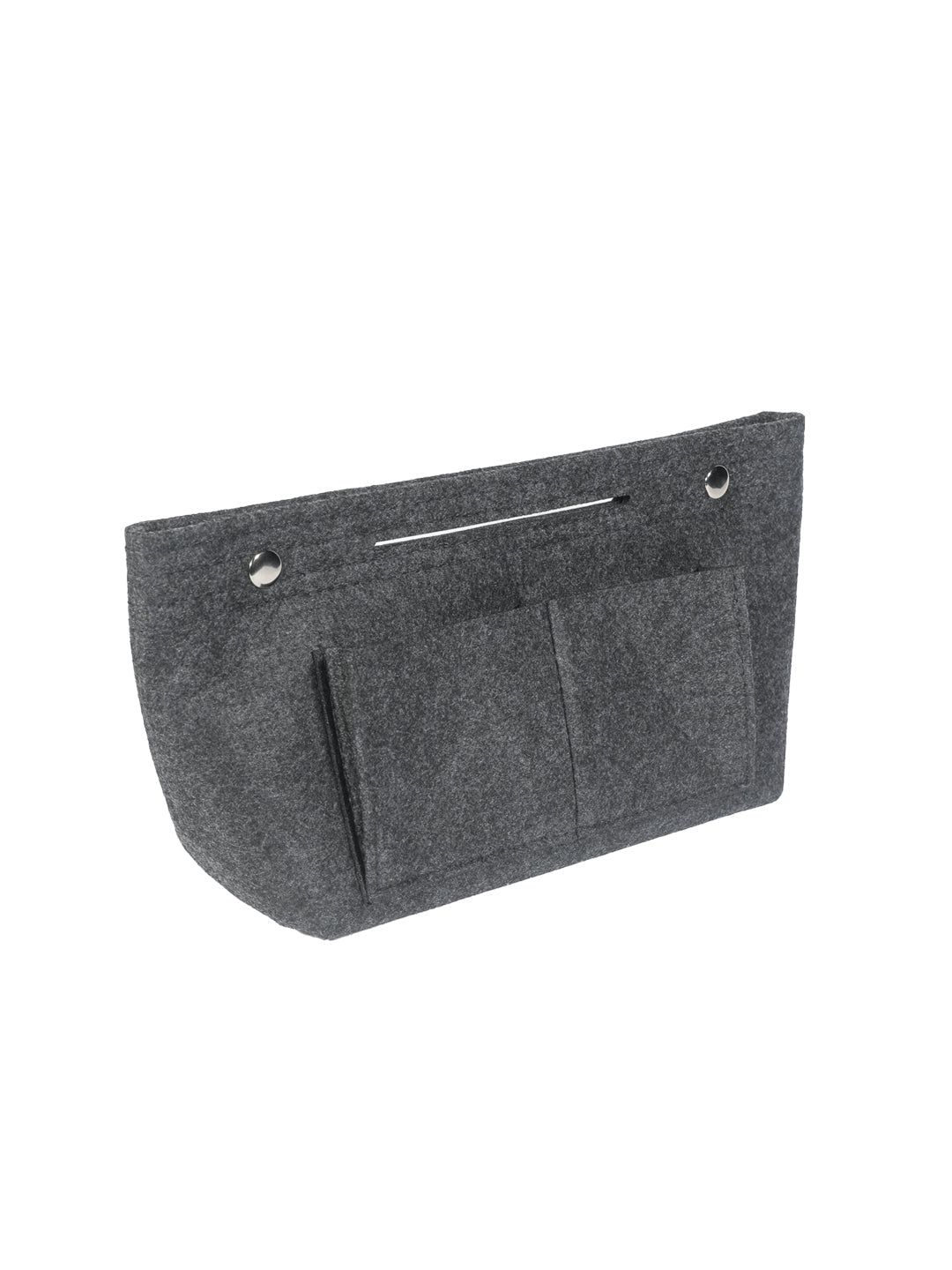 VON CASA Felt Home Storage Organizer - 25X10X15Cm - Dark Grey