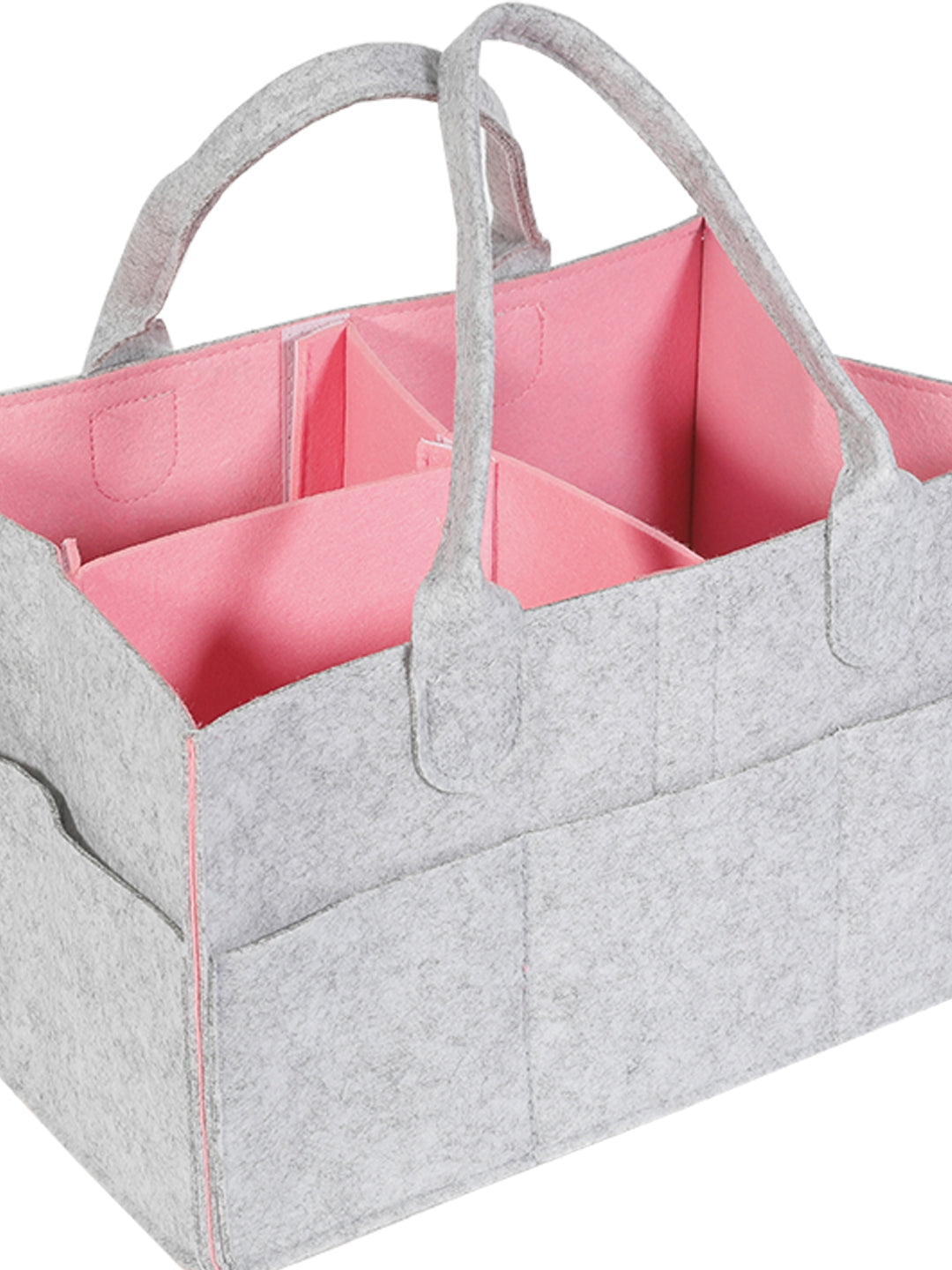 VON CASA Square Felt Home Storge Organizer - 34X24X18Cm