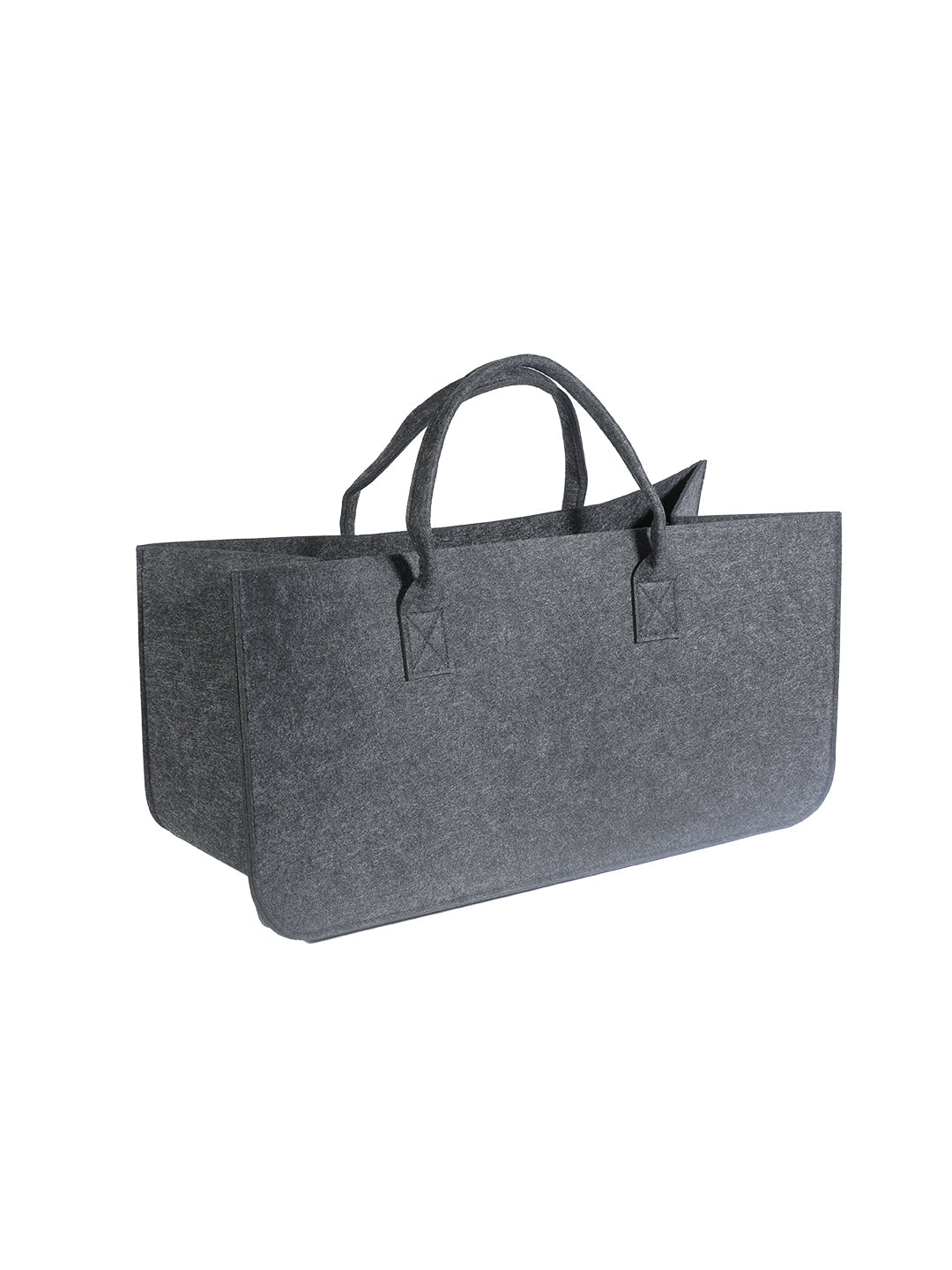 VON CASA Large Capacity Felt Bags For Storage Home - 50X25X25Cm - Dark Grey