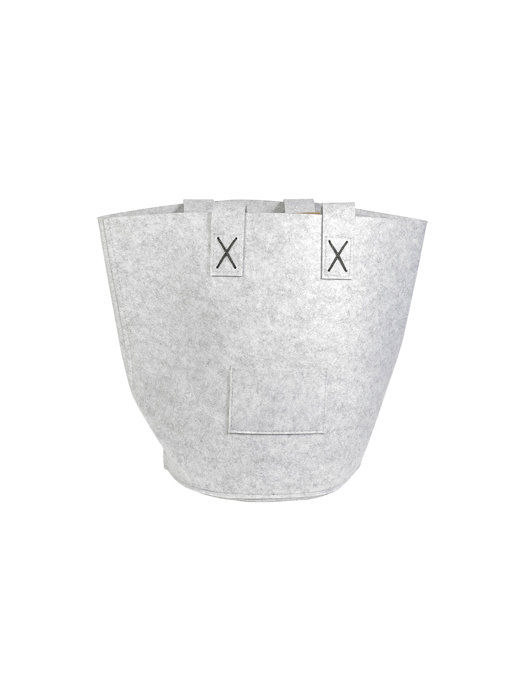VON CASA Nordic Felt Storage Basket - Light Grey