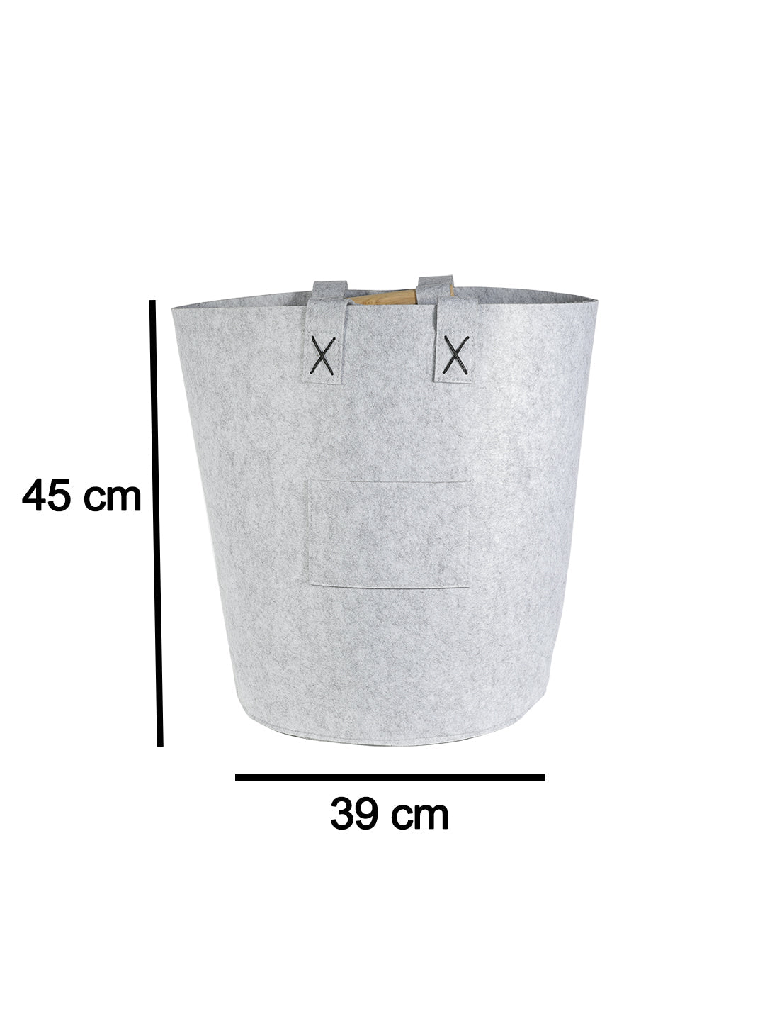 VON CASA Nordic Felt Storage Basket