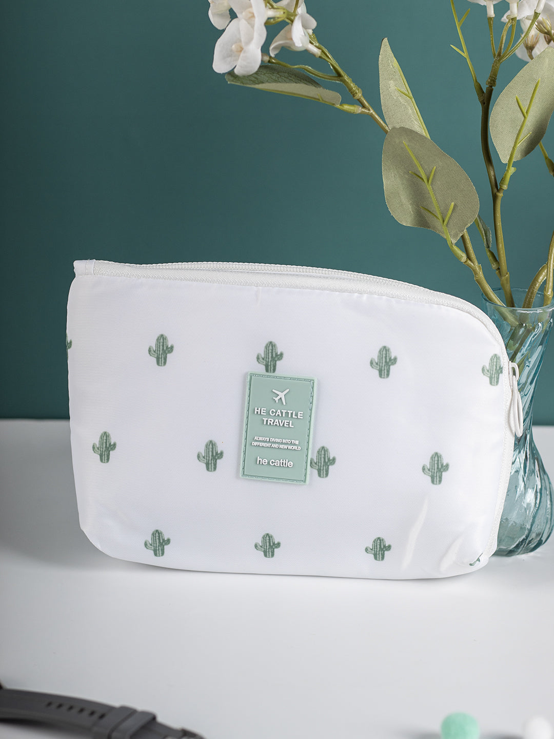 VON CASA Multicolorpurpose Travel Organizer - White