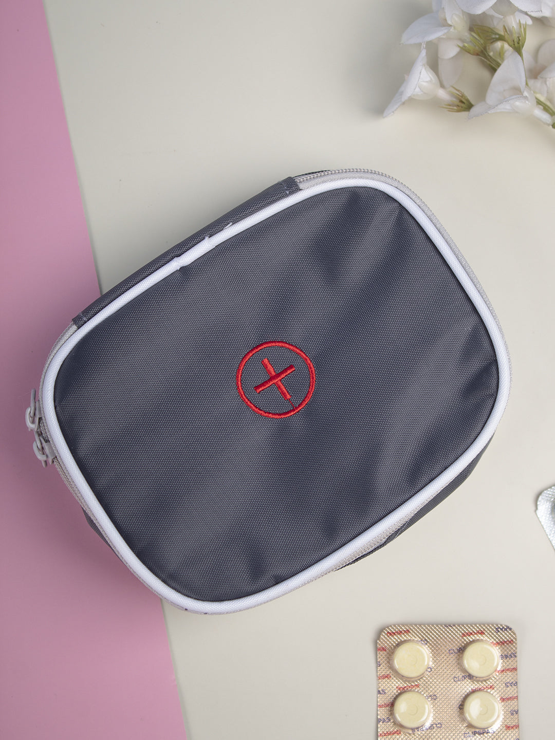 VON CASA Empty First Aid Box - Grey