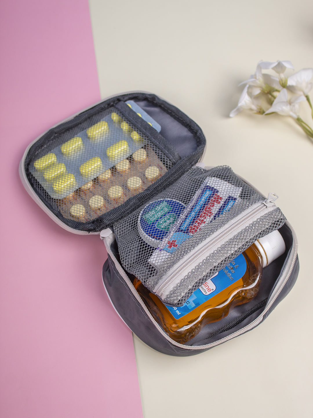 VON CASA Empty First Aid Box - Grey