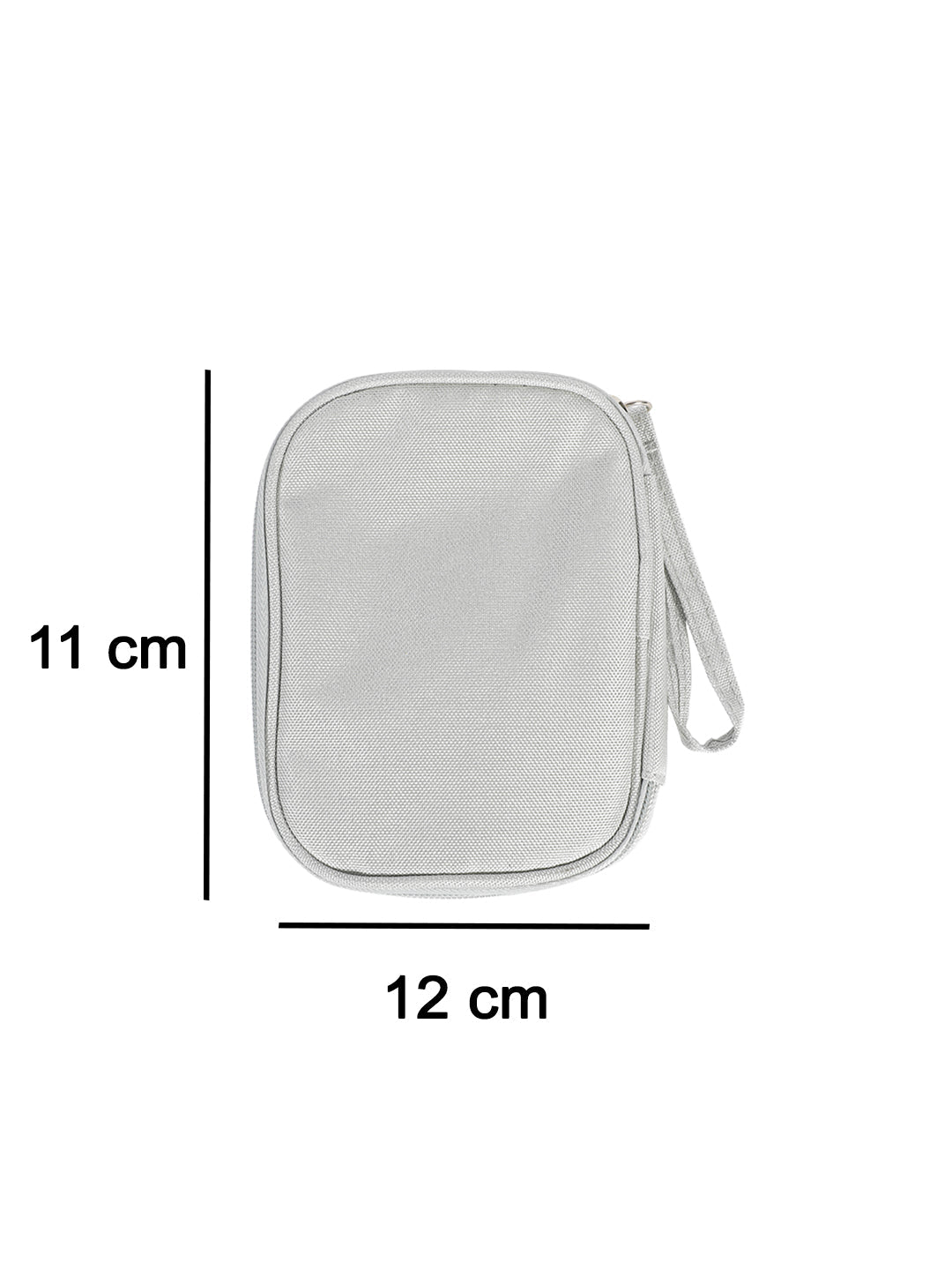 VON CASA Empty First Aid Storage Pouch - Grey