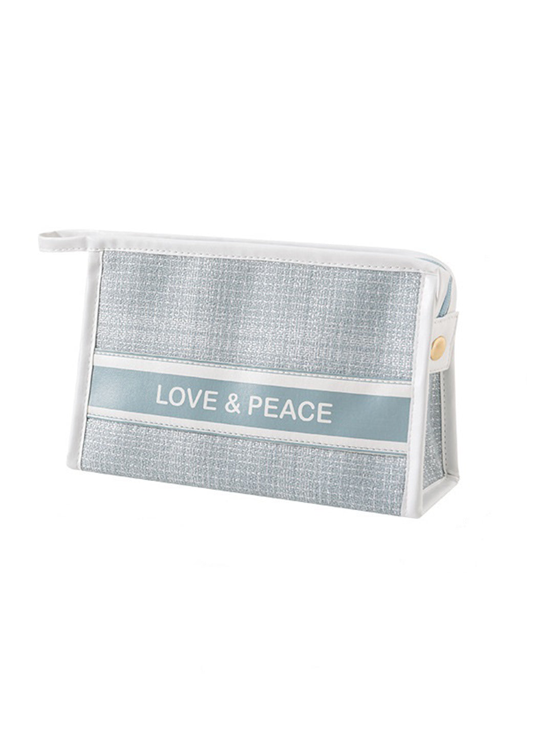 VON CASA Trapezoid Grey Multicolorpurpose Travel Pouch - 23X7.2X15.2Cm