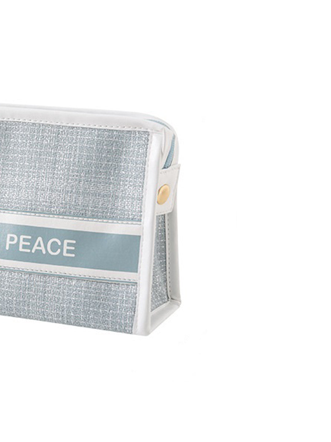 VON CASA Trapezoid Grey Multicolorpurpose Travel Pouch - 23X7.2X15.2Cm