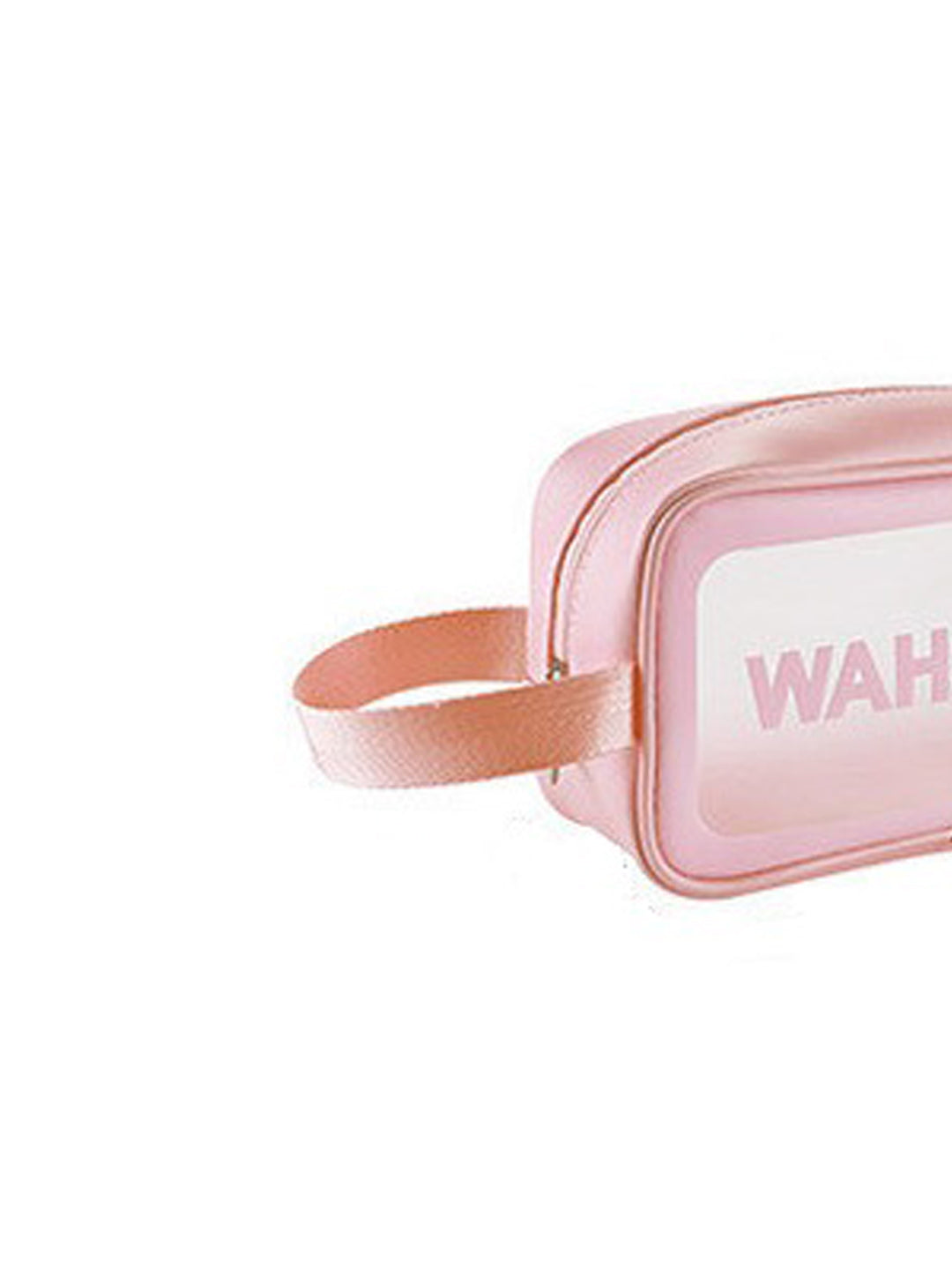 VON CASA Portable Zipper Travel Toiletry Bag - Pink