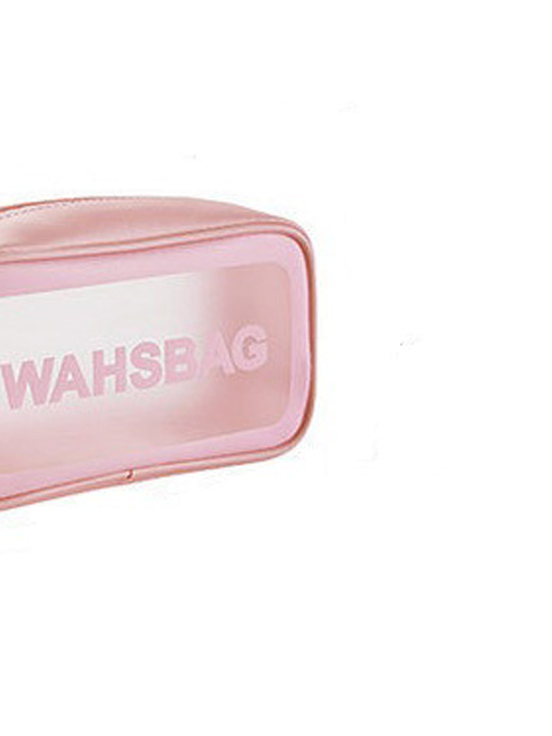 VON CASA Portable Zipper Travel Toiletry Bag - Pink