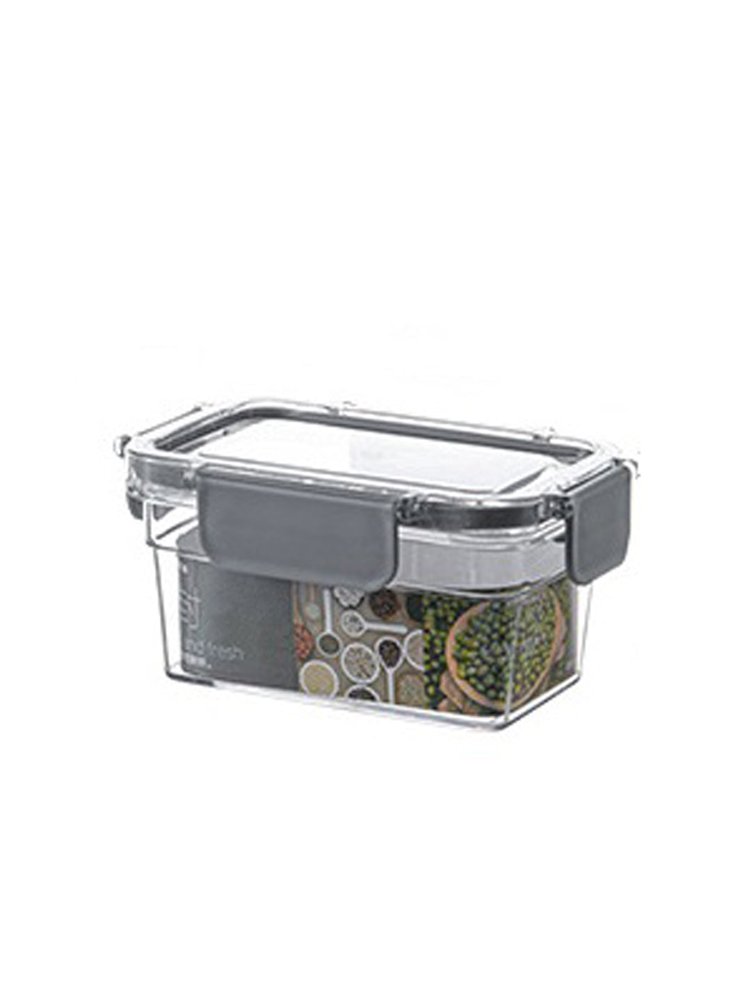 VON CASA Small Plastic Air Tight Container - Transparent