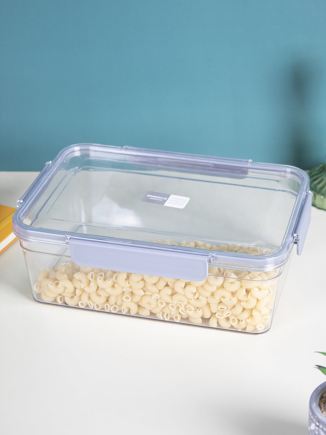 VON CASA Large Plastic Air Tight Container - Transparent