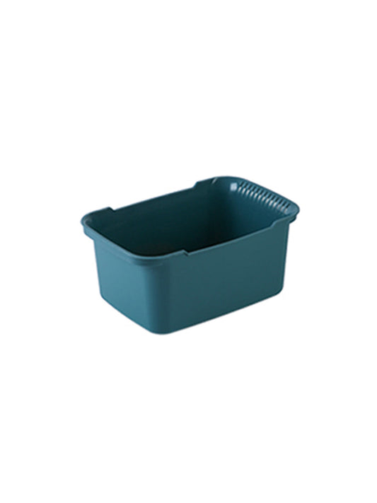 VON CASA Multicolorpurpose Portable Storage Basket - Dark Blue