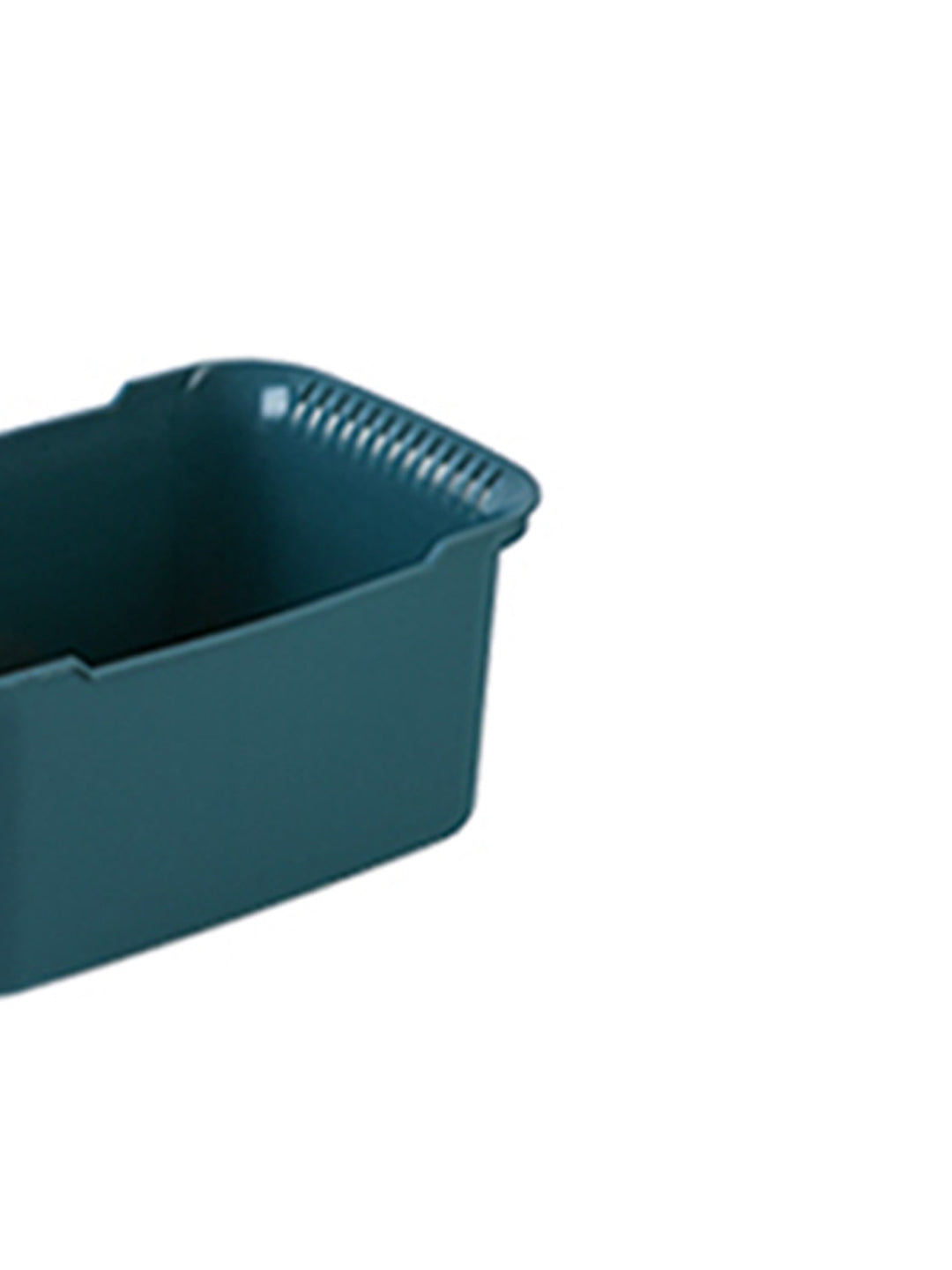 VON CASA Multicolorpurpose Portable Storage Basket - Dark Blue