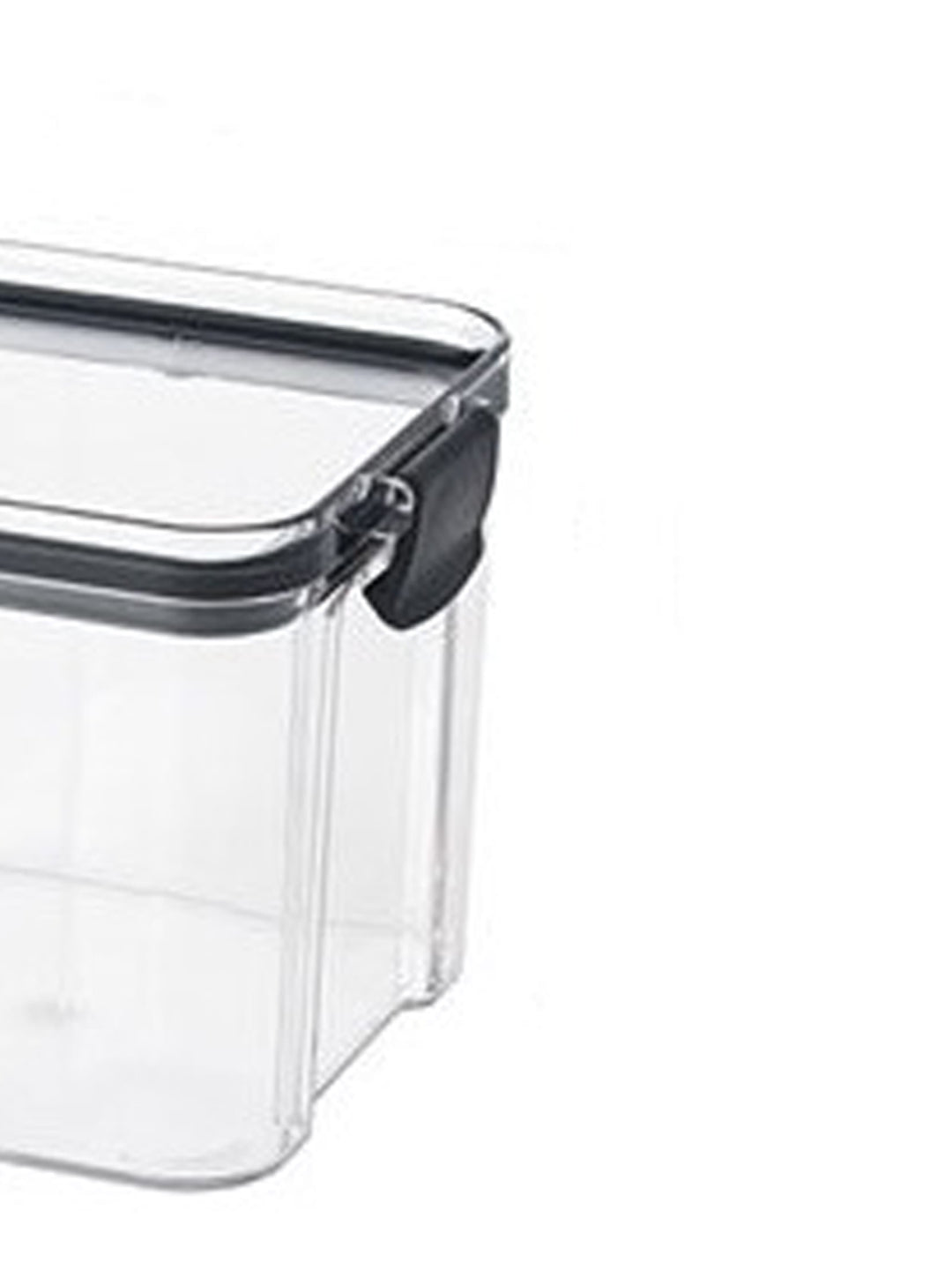 VON CASA Kitchen Storage Box - Transparent, 10 X 10 X 9.5cm