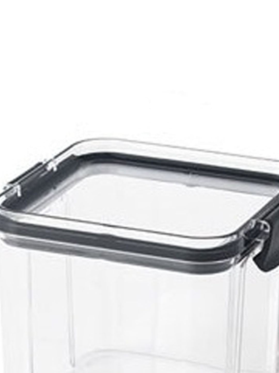 VON CASA Kitchen Storage Box - Transparent, 10 X 10 X 9.5cm