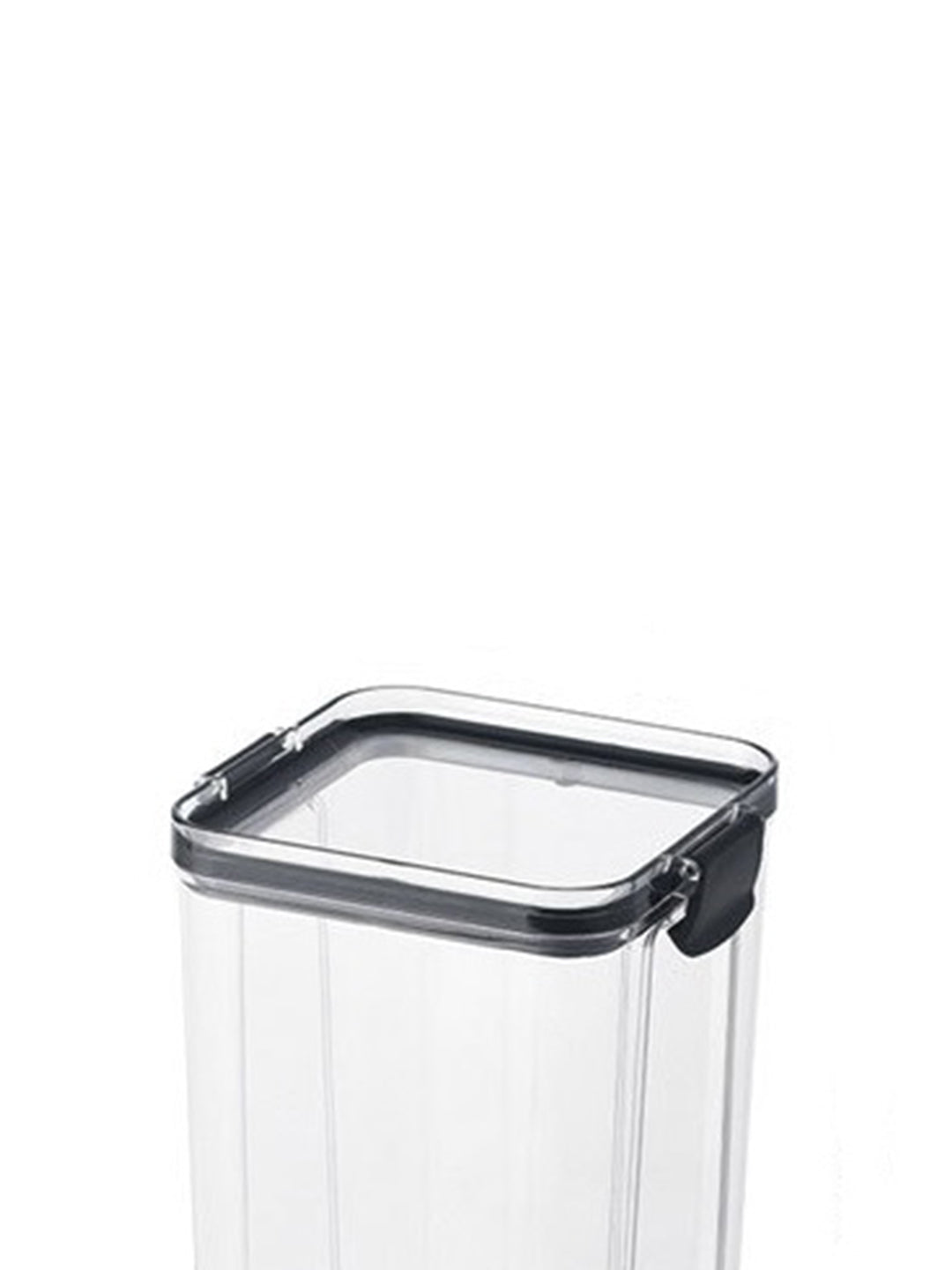 VON CASA Airtight Kitchen Storage Box - Transparent, 10 X 10 X 18cm