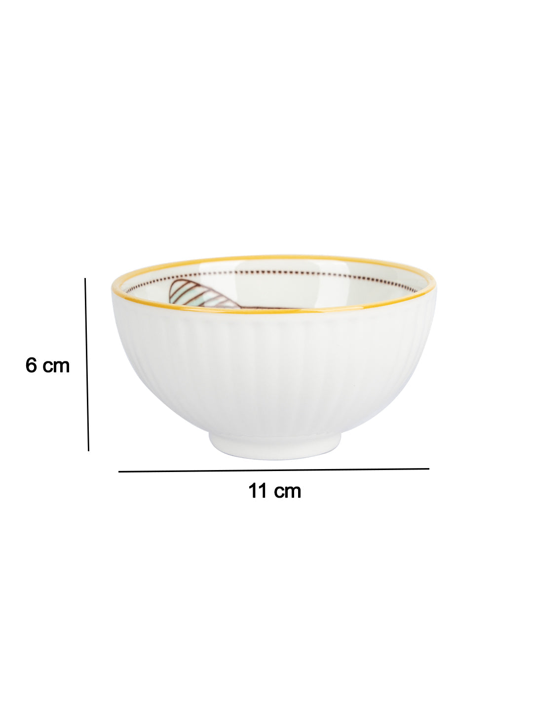 VON CASA 300Ml Ceramic Kid Bowl - Turquoise