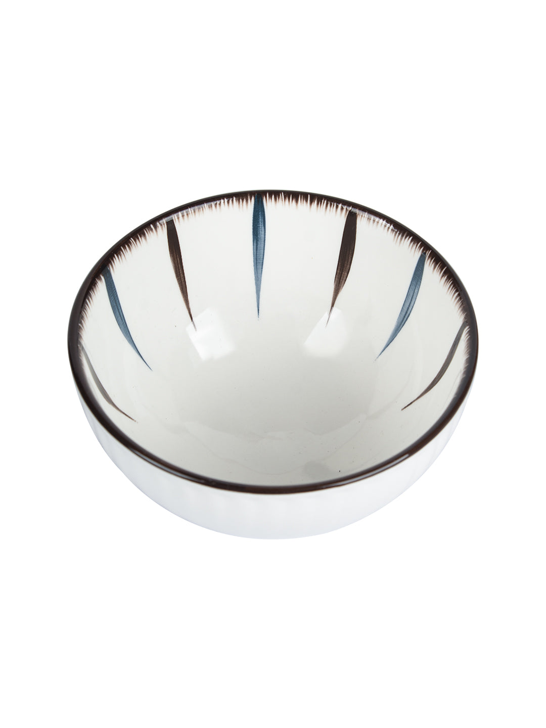 VON CASA Round Tableware Ceramic Serving Bowl - Off White
