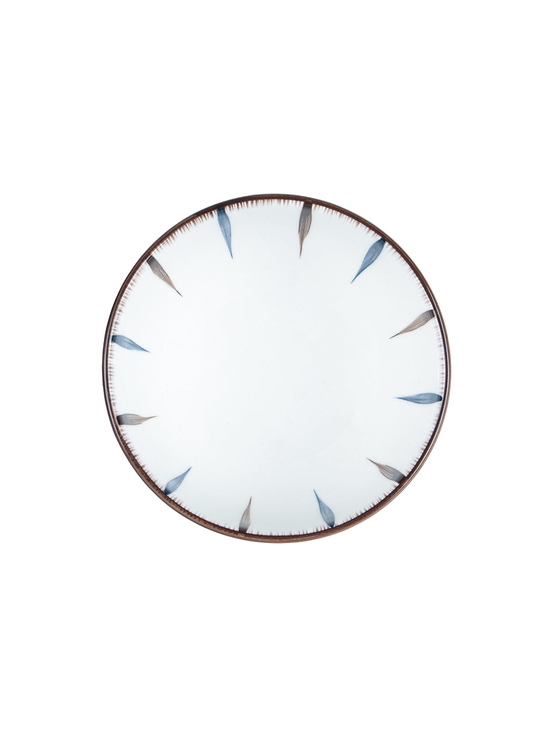 VON CASA Round Tableware Ceramic Serving Bowl - Off White
