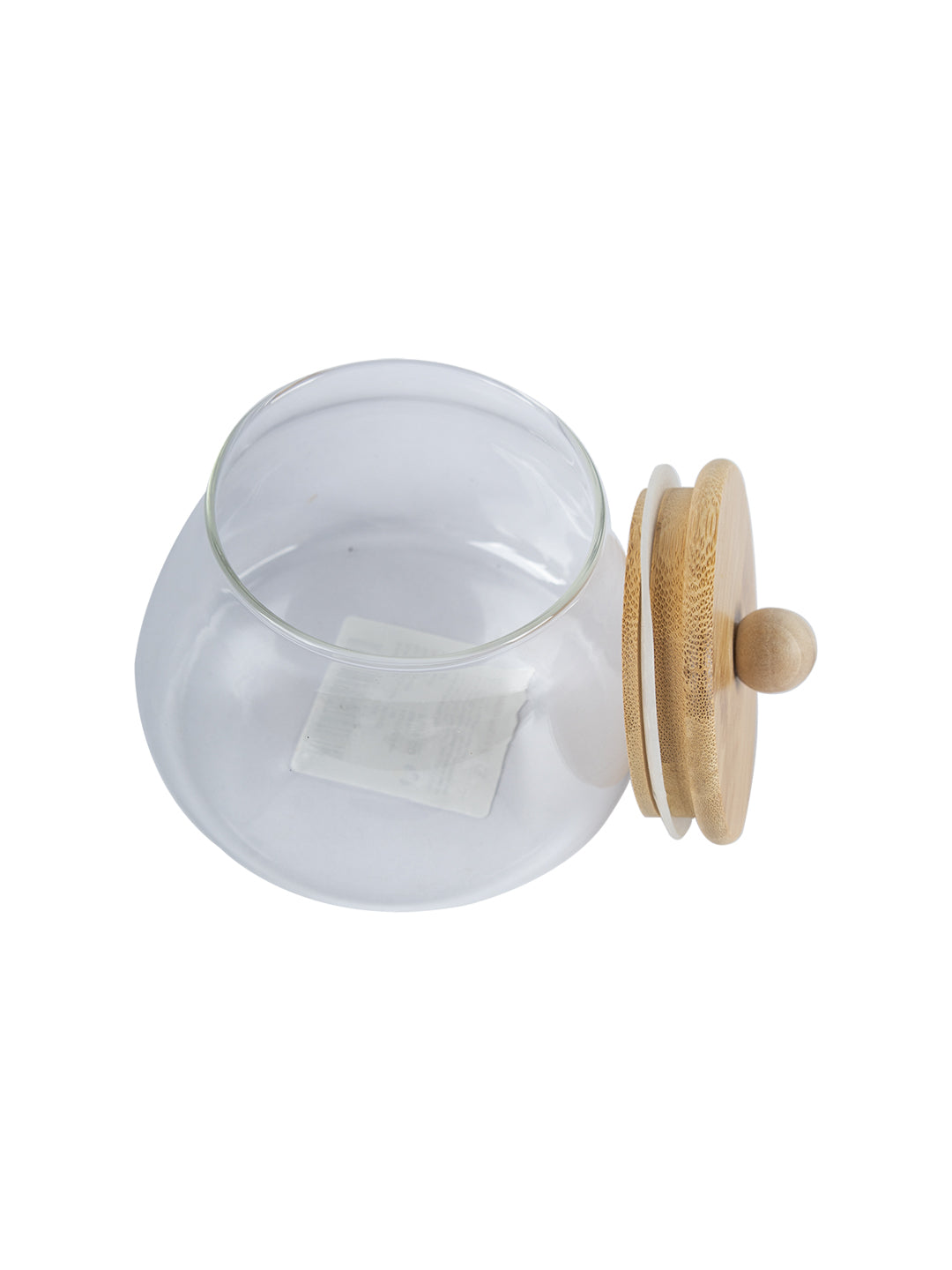 VON CASA Transparent Canister Jar With Lid - Transparent