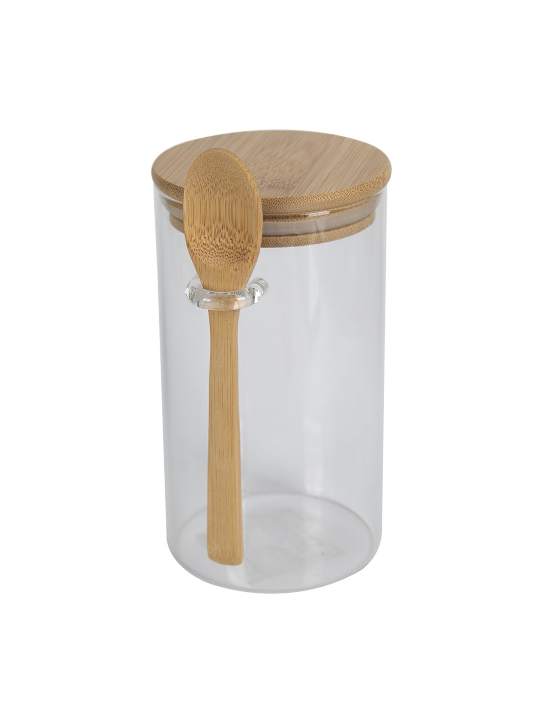 VON CASA Glass Jar With Lid And Spoon
