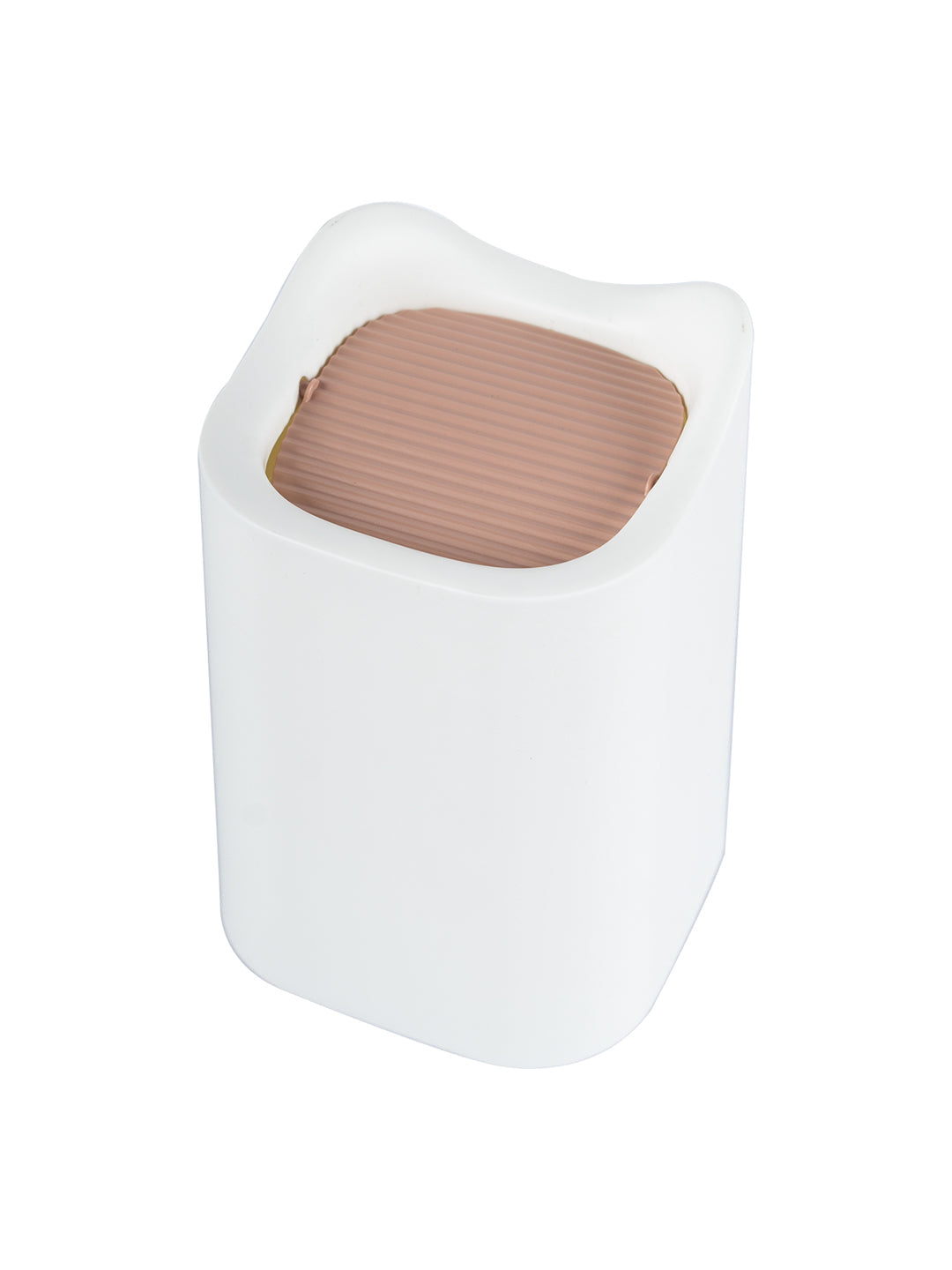 VON CASA Modern Table Dustbin - 1500ml, White