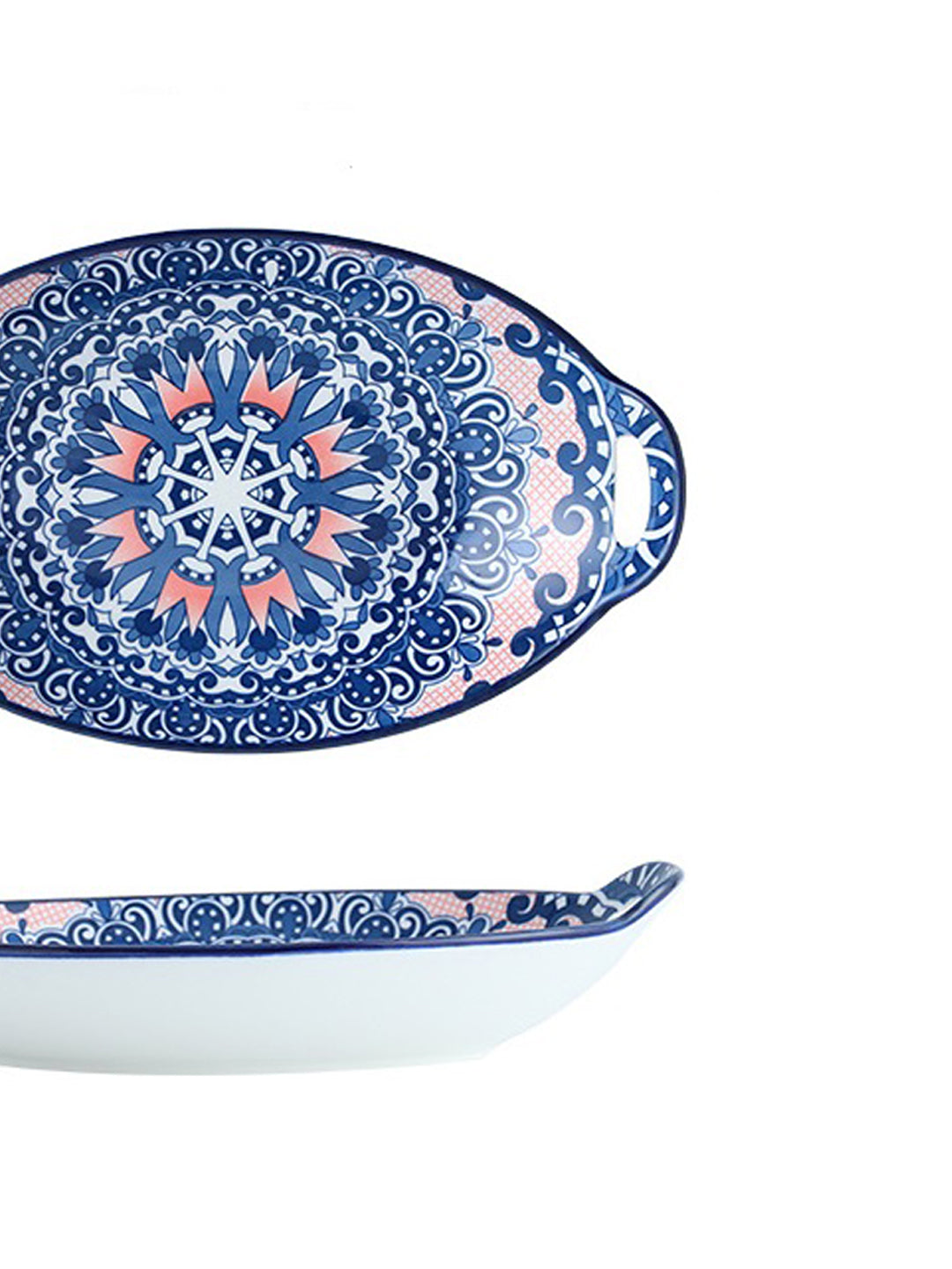 VON CASA Blue Serving Platters