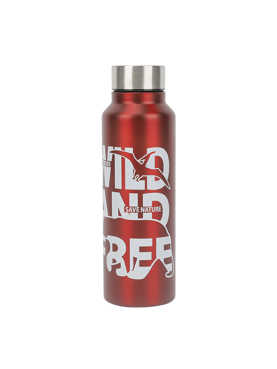 VON CASA Stainless Steel 750Ml Water Bottles - Red