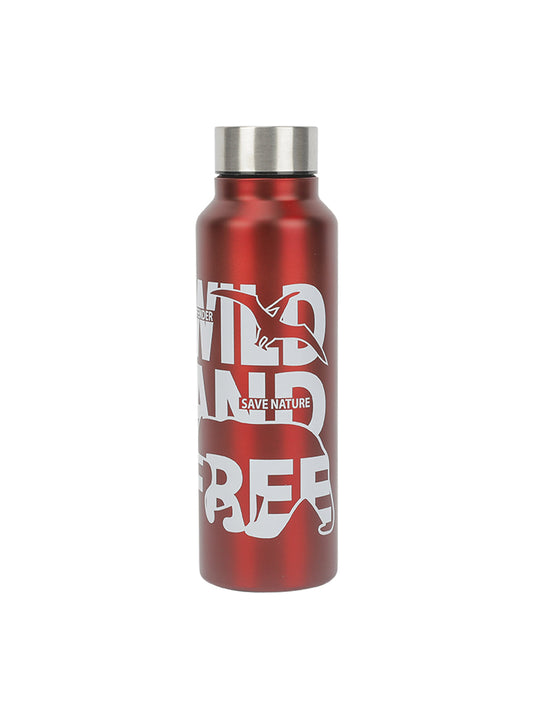 VON CASA Stainless Steel 750Ml Water Bottles - Red