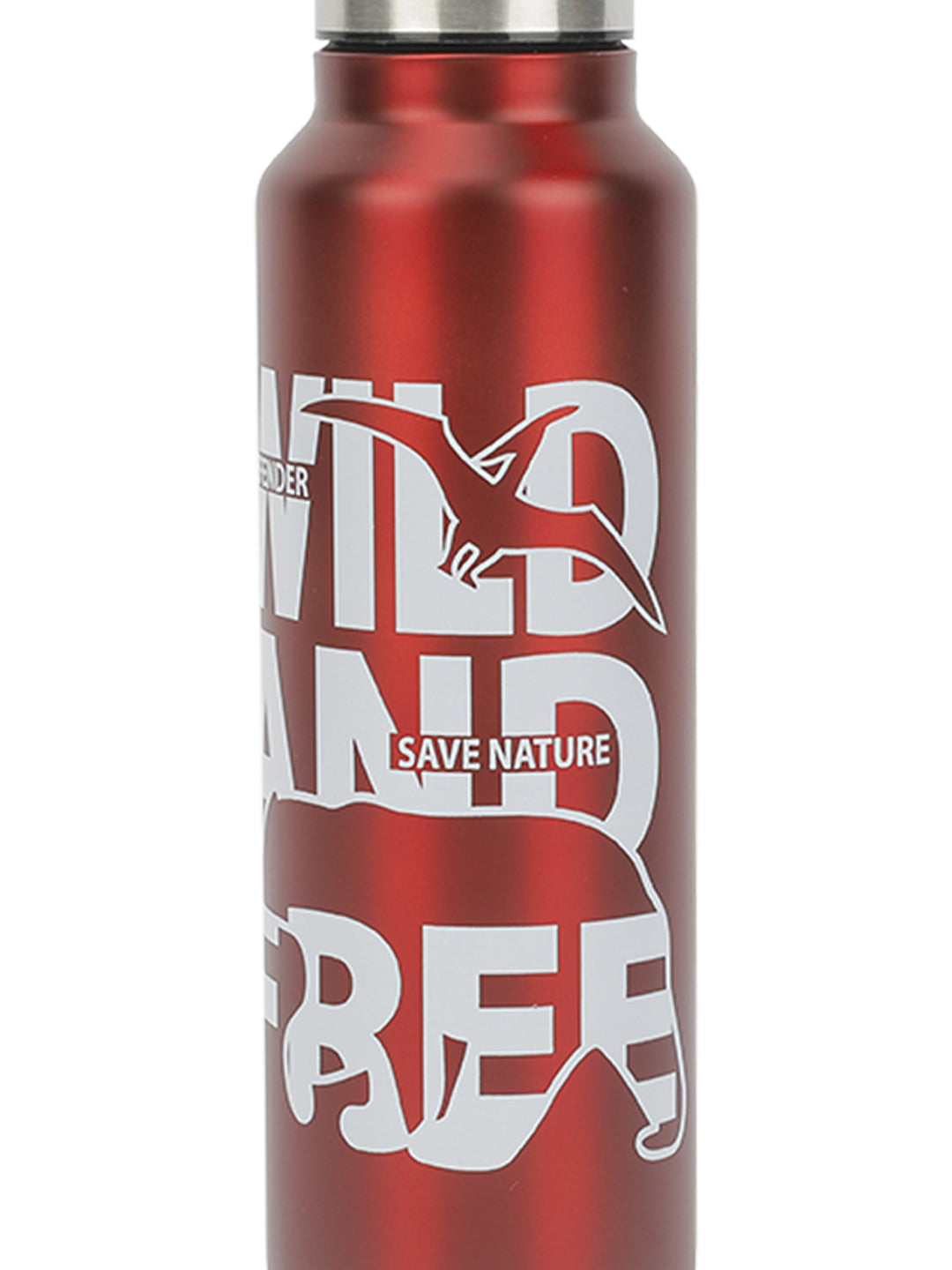 VON CASA Stainless Steel 750Ml Water Bottles - Red